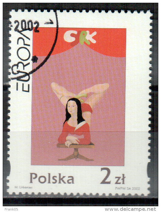 Polen / Poland / Pologne 2002 EUROPA Gestempelt/used - 2002