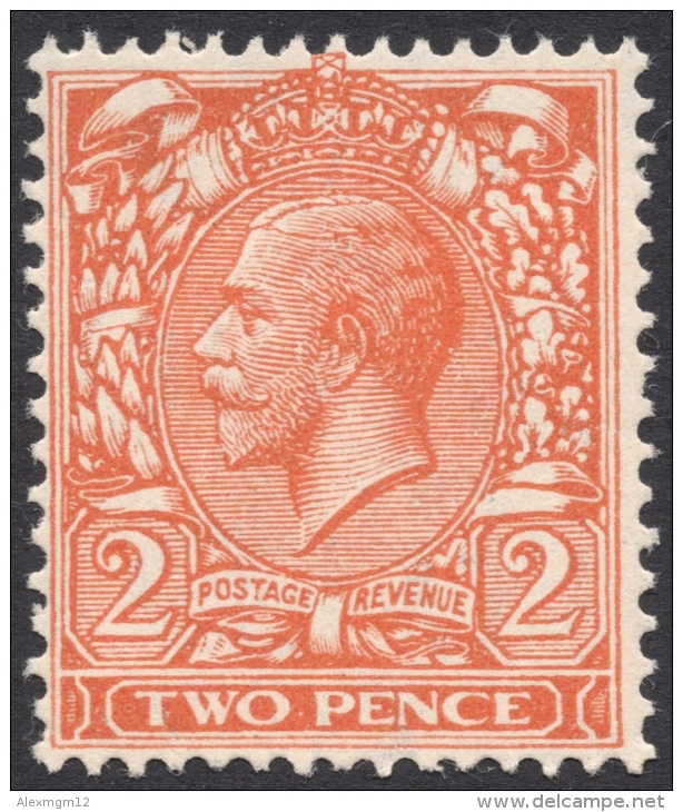 Great Britain, 2 P. 1924, Sc # 190, Mi # 157X, MNH - Unused Stamps