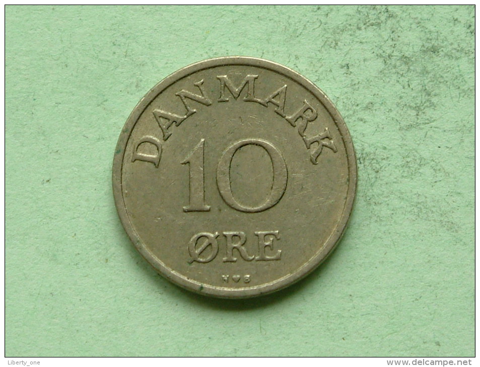 1954 NS - 10 ORE / KM 841.1 ( Uncleaned Coin / For Grade, Please See Photo ) !! - Danimarca