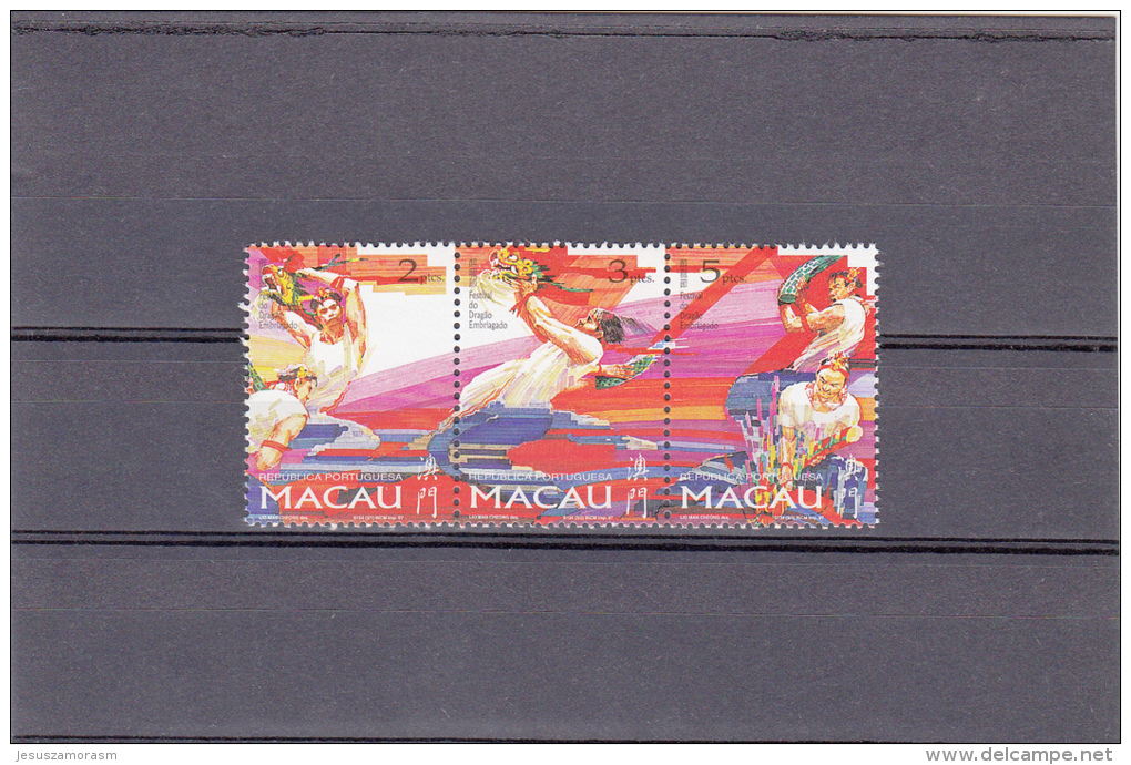 Macau Nº 860 Al 862 - Unused Stamps