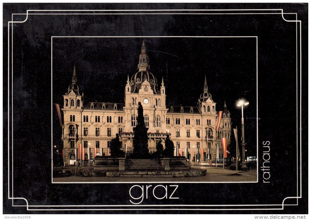ZS44600 Rathaus Graz    2 Scans - Graz