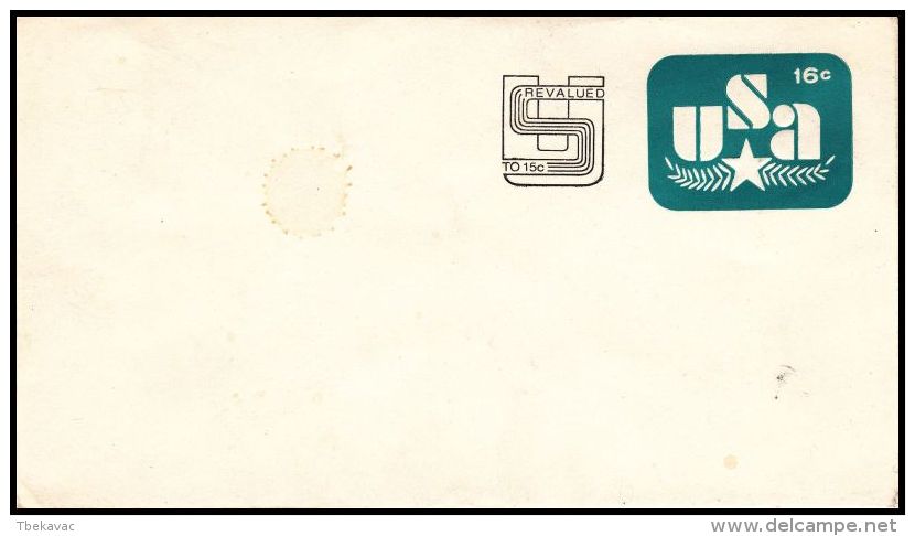United States, Prestamped Envelope - 1961-80