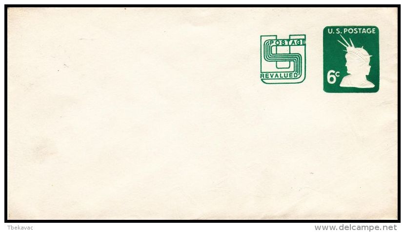 United States ,Prestamped Envelope - 1961-80