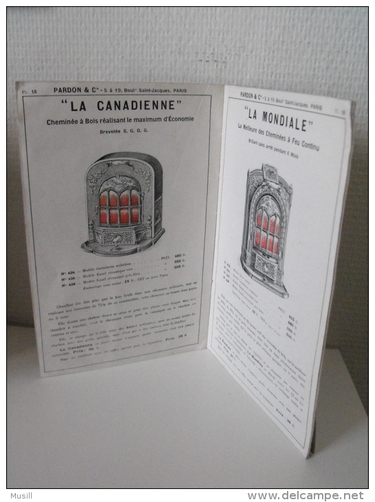 Usines Métallurgiques Saint-Jacques Pardon & Cie. Tarif 1922 - Catalogues