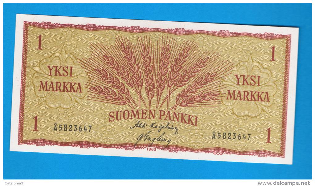 FINLANDIA - FINLAND = 1 Markka 1963  P-98 SC - Finnland