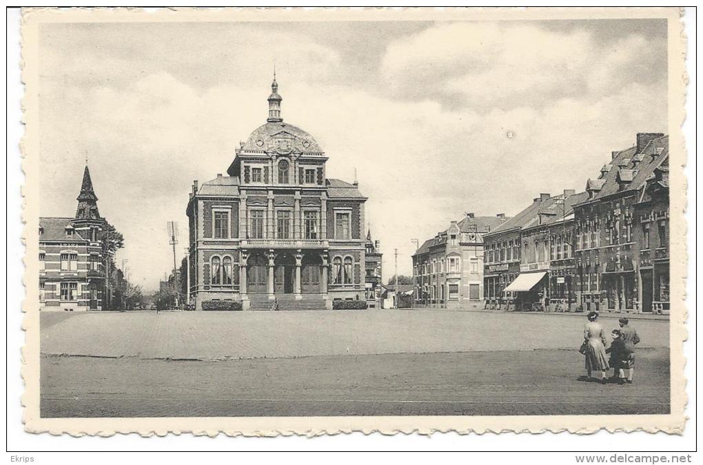 St-Ghislain Grand'Place Et Hôtel De Ville - Saint-Ghislain