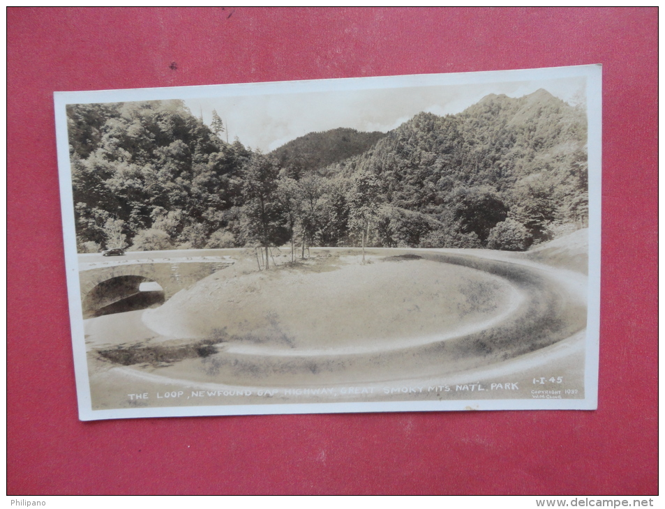 Rppc -- T The Loop On The Newfound Gap  DOPS Box    Not Mailed   Ref 1021 - Smokey Mountains