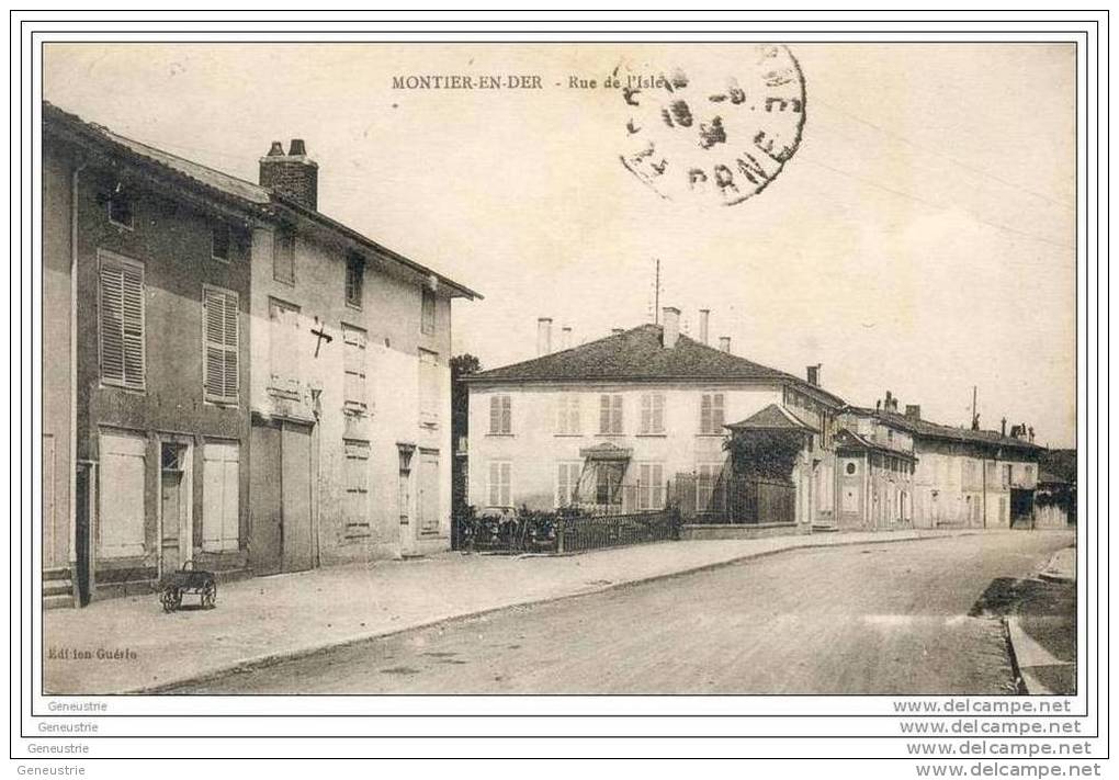 CPA - Montier En Der  -rue De L´Isle - Haute-Marne 52 - Montier-en-Der