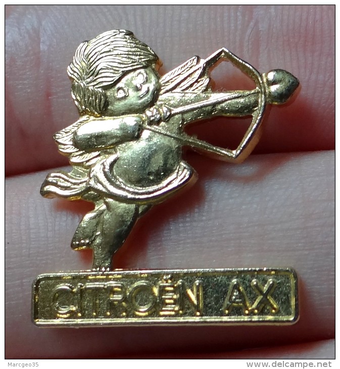 Pin's Automobile, Citroën, AX, Ange, Arc, Flèche, Cupidon, Logo? - Citroën