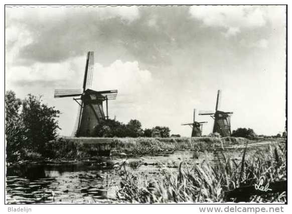 KINDERDIJK (Z.H.) - Molen/moulin - Unesco Erfgoed: Groep (polder-) Molens Aan De Nederwaard - Kinderdijk