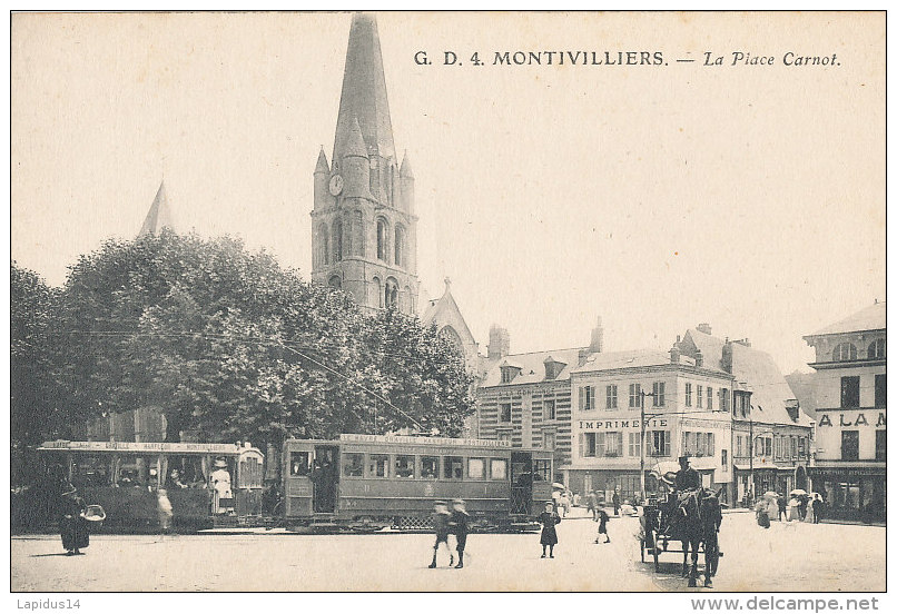 N N 116 /C P A - MONTIVILLIERS  (76)  LA PLACE CARNOT - Montivilliers