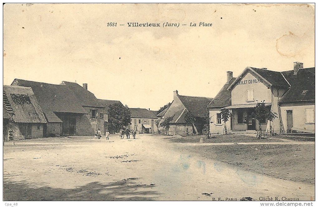 Jura- Villevieux -La Place. - Altri & Non Classificati