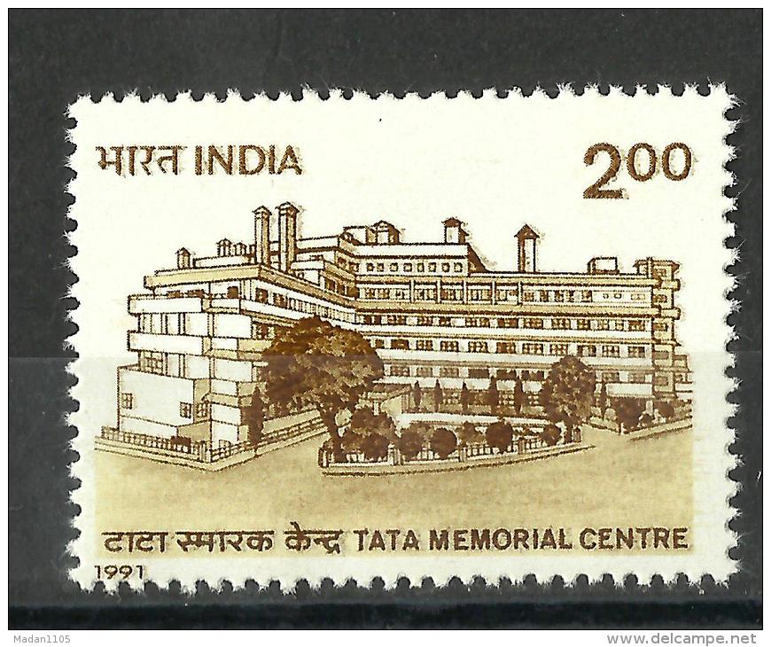 INDIA, 1991, Golden Jubilee Of Tata Memorial Centre Hospital, Bombay, MNH, (**) - Nuevos