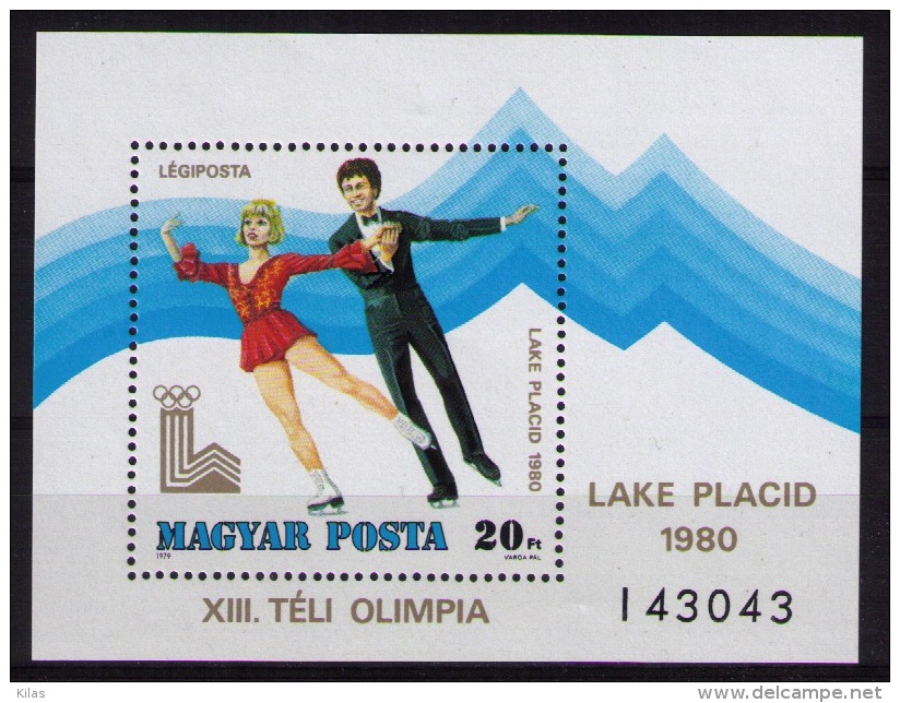 HUNGARY 1980 Olympic Games - Invierno 1980: Lake Placid