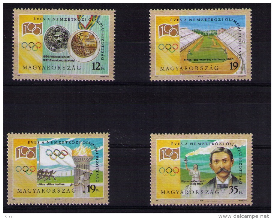 HUNGARY 1994   I.O.C. Centenary MNH - Neufs