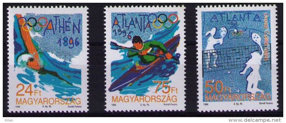 HUNGARY 1996  Olympic Games Atlanta - Ete 1996: Atlanta