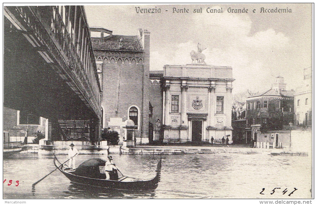 Venezia Ponte Sul Canal Grande E Accademia - Venezia (Venedig)