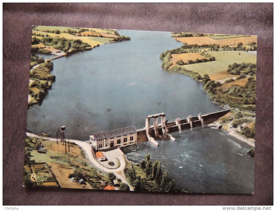 AVAILLES LIMOUZINE BARRAGE DE JOUSSEAU VUE AERIENNE - Availles Limouzine