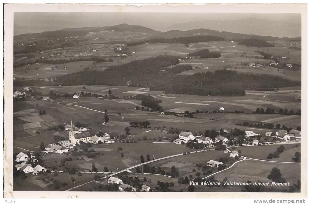 Vue Aérienne Vuisternens Devant Romont - Romont