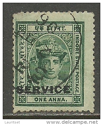 INDIA INDIEN Old Stamp With OPT SERVICE O - Used Stamps