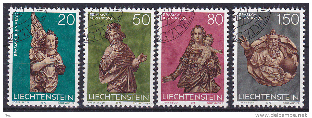 LIECHTENSTEIN - Michel - 1977 - Nr 688/91 - Gest/Obl/Us - Oblitérés