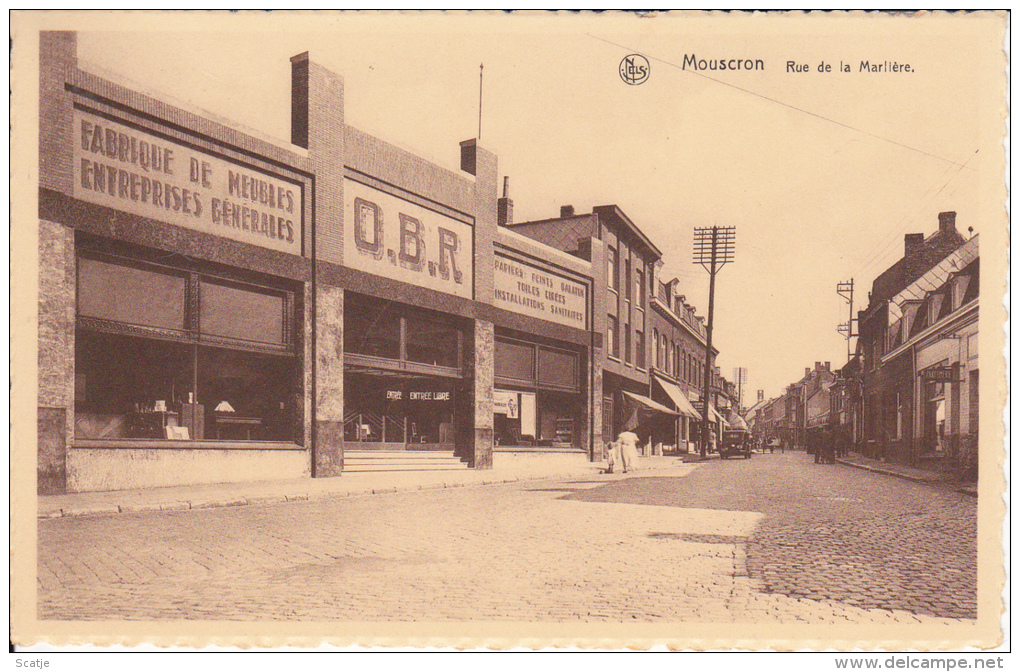 Mouscron.  -  Rue De La Marlière - Moeskroen