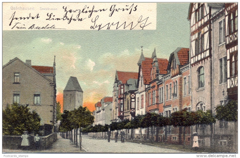 Gelnhausen, Seestrasse, Um 1905/10 - Gelnhausen