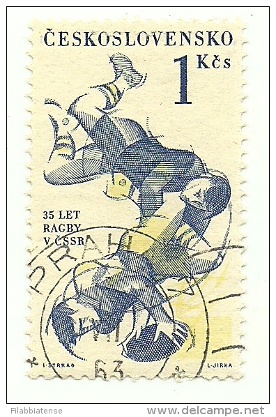 1961 - Cecoslovacchia 1129 Rugby C2418, - Rugby