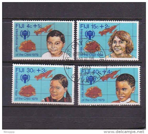 Fiji 1979 International Year Of The Child Used Set - Fiji (1970-...)