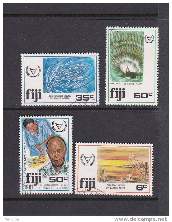 Fiji 1981 International Year Of Disabled Used Set - Fiji (1970-...)