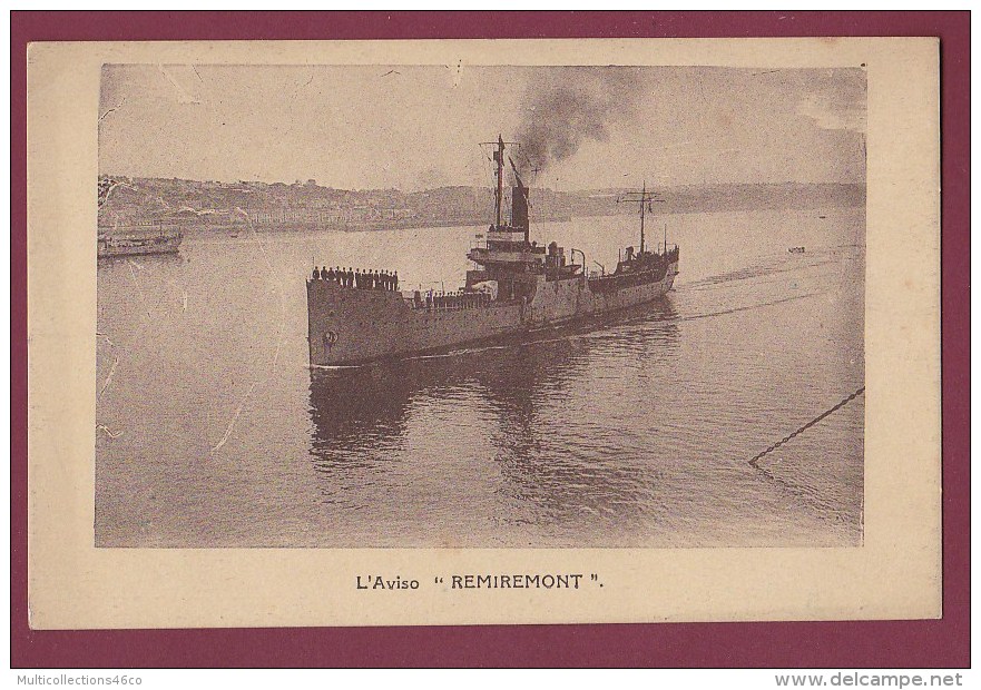 BATEAU GUERRE - 020713 -l' Aviso REMIREMONT - Krieg