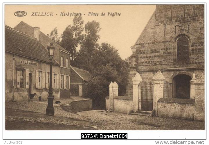 09373g KERKPLAATS - Place De L'Eglise - Zellick - Asse