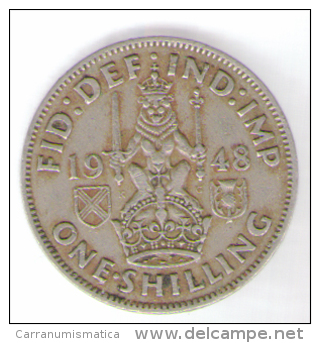 GRAN BRETAGNA 1 SHILLING 1948 - I. 1 Shilling