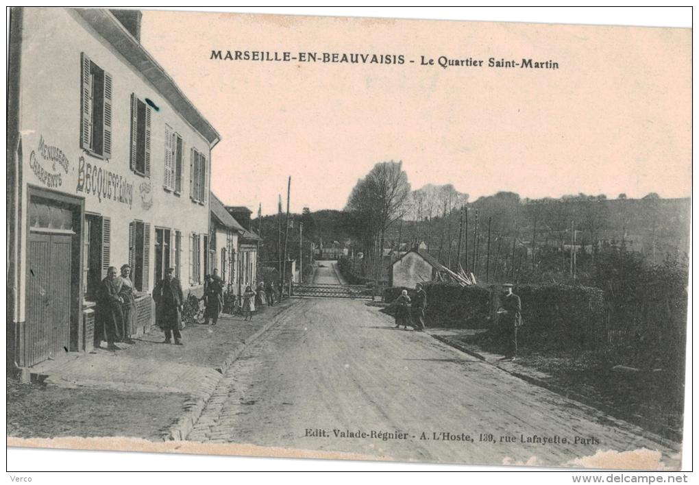 Carte Postale Ancienne De MARSEILLE EN BEAUVAISIS - Marseille-en-Beauvaisis