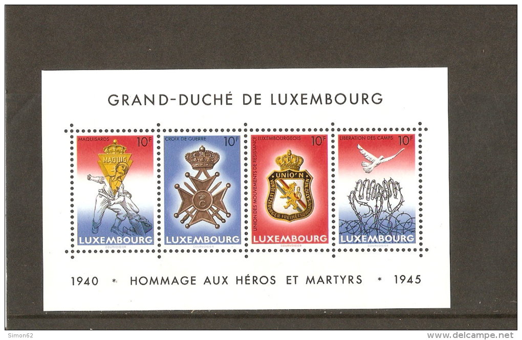 LUXEMBOURG  BLOC N° 14   NEUF **  LUXE   1985 - Blocs & Feuillets