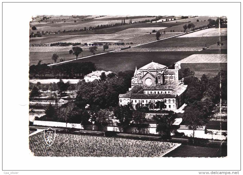 11 PROUILLE (envs Fanjeaux) Eglise, Monastère, Vue Générale Aérienne, Ed TAM, CPSM 10x15, 1964 *** ETAT *** - Autres & Non Classés