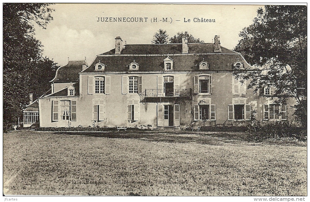 52 - JUZENNECOURT - Le Château - Juzennecourt