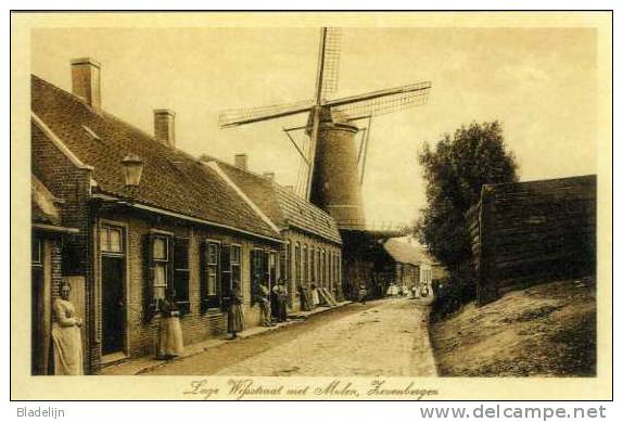 ZEVENBERGEN (N.Br.) - Molen/moulin - Retrokaart Sepiabruin Van De Stenen Stellingmolen. Uitgave T.g.v. De Restauratie. - Zevenbergen