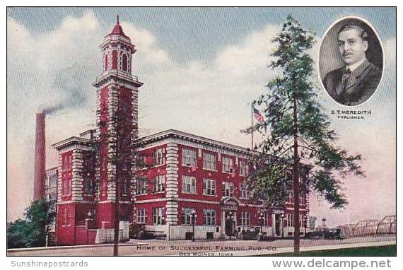 Iowa Des Moines Home Of Successful Farming Pub Co - Des Moines