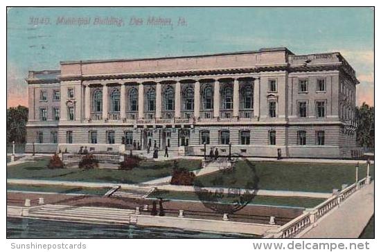 Iowa Des Moines Municipal Building - Des Moines