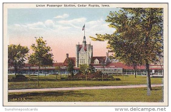 Iowa Cedar Rapids Union Passenger Station - Cedar Rapids