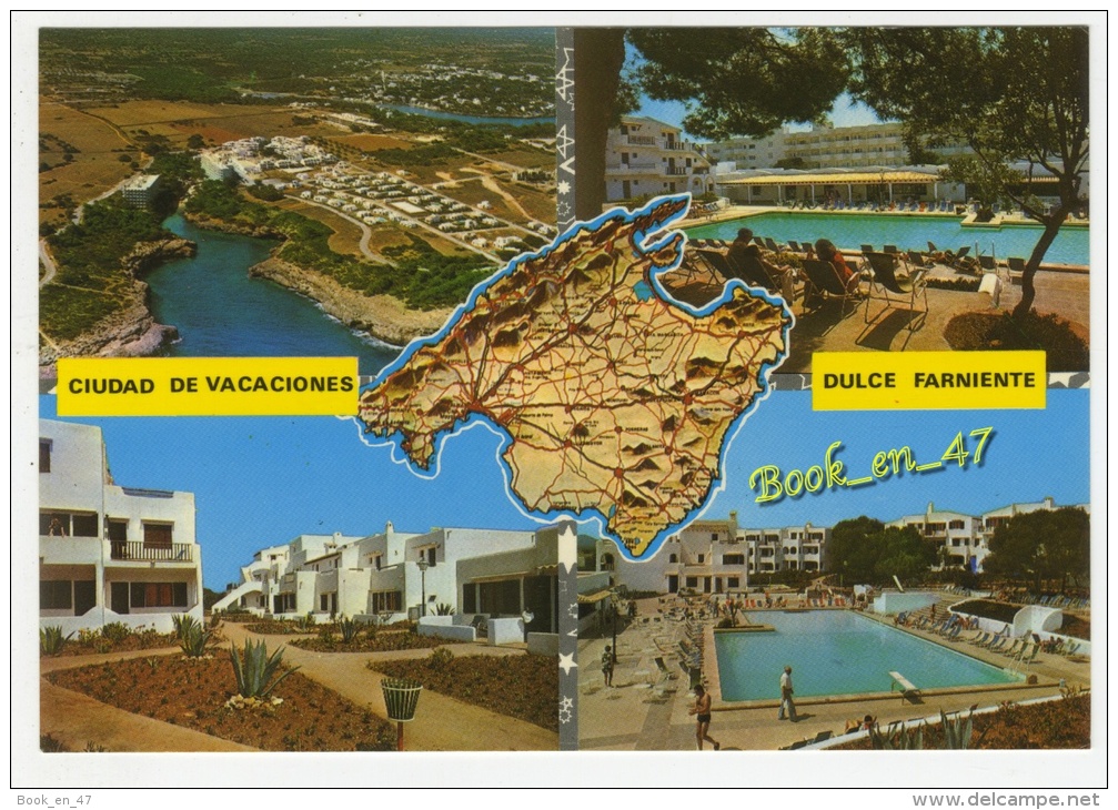 {53137} Mallorca Cala Egos , Carte Plan Et Multivues ; Ciudad De Vacaciones Dulce Farniente - Cartes Géographiques