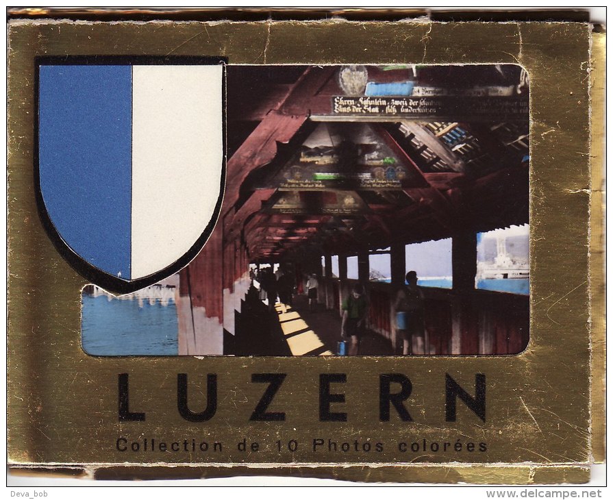 10 1960s Photo Cards Lucerne Switzerland Luzern Gallia - Geografia