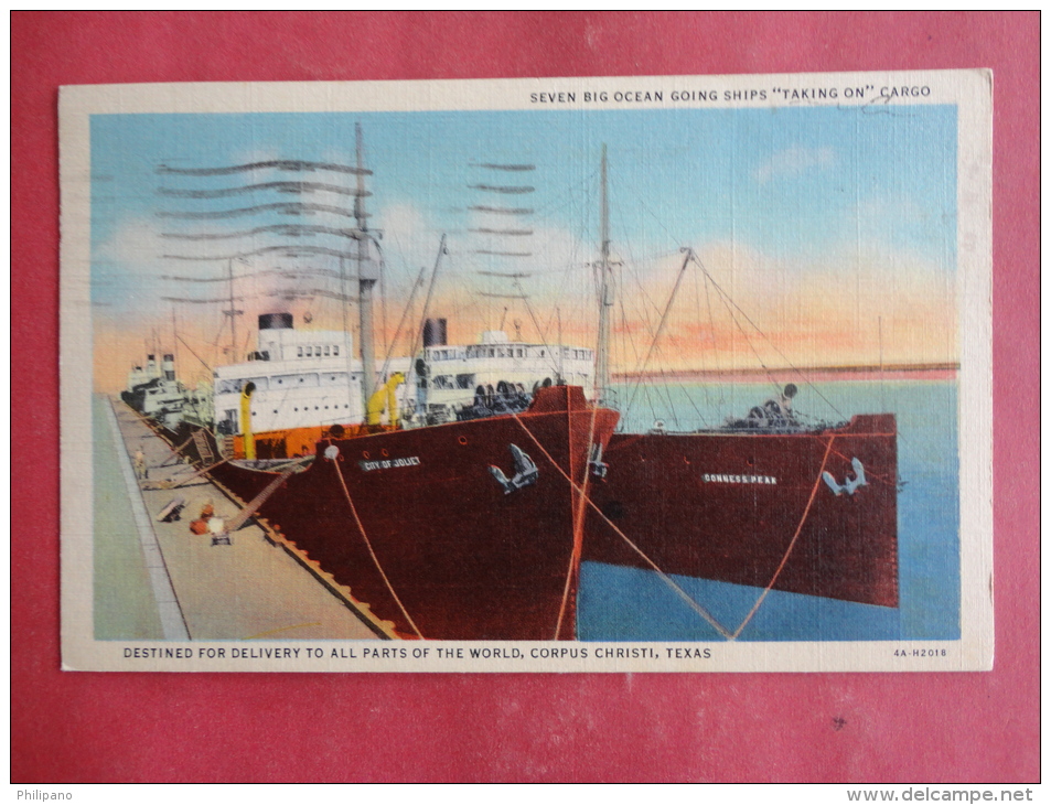 Corpus Christi,TX--Destined For Delivery To All Parts Of The World--cancel 1941--PJ156 - Other & Unclassified