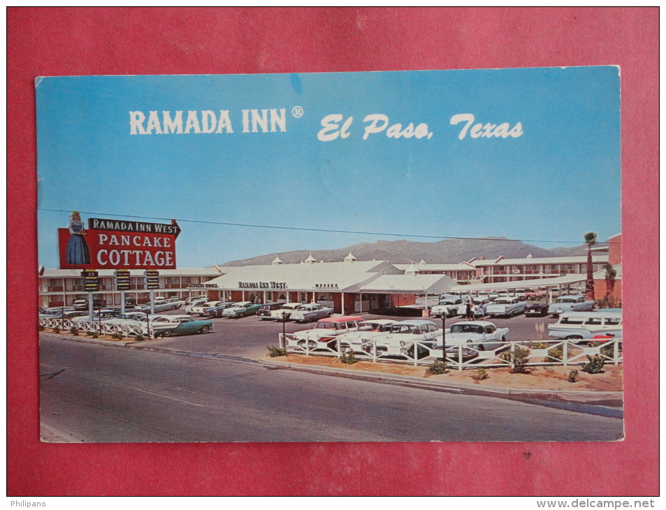 El Paso,TX--Ramada Inn--cancel 1961--PJ157 - Sonstige & Ohne Zuordnung