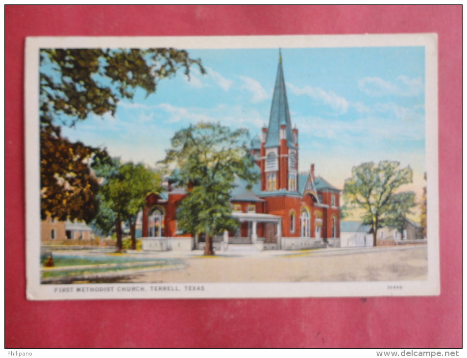 Terrell,TX--First Methodist Church--not Mailed--PJ157 - Other & Unclassified