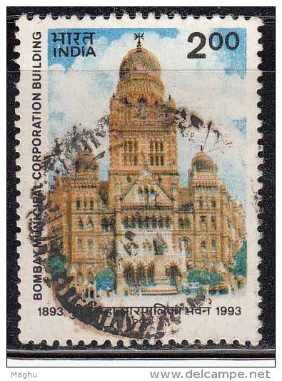 India Used 1993, Greater Bombay Municipal Corporation Building, - Used Stamps