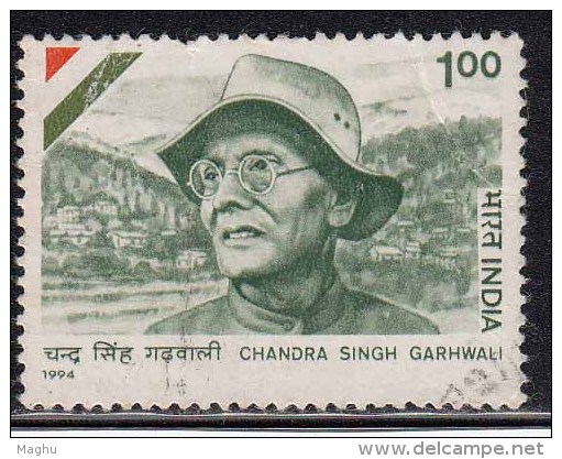 India Used 1994, Chandra Singh Garhwali, - Used Stamps