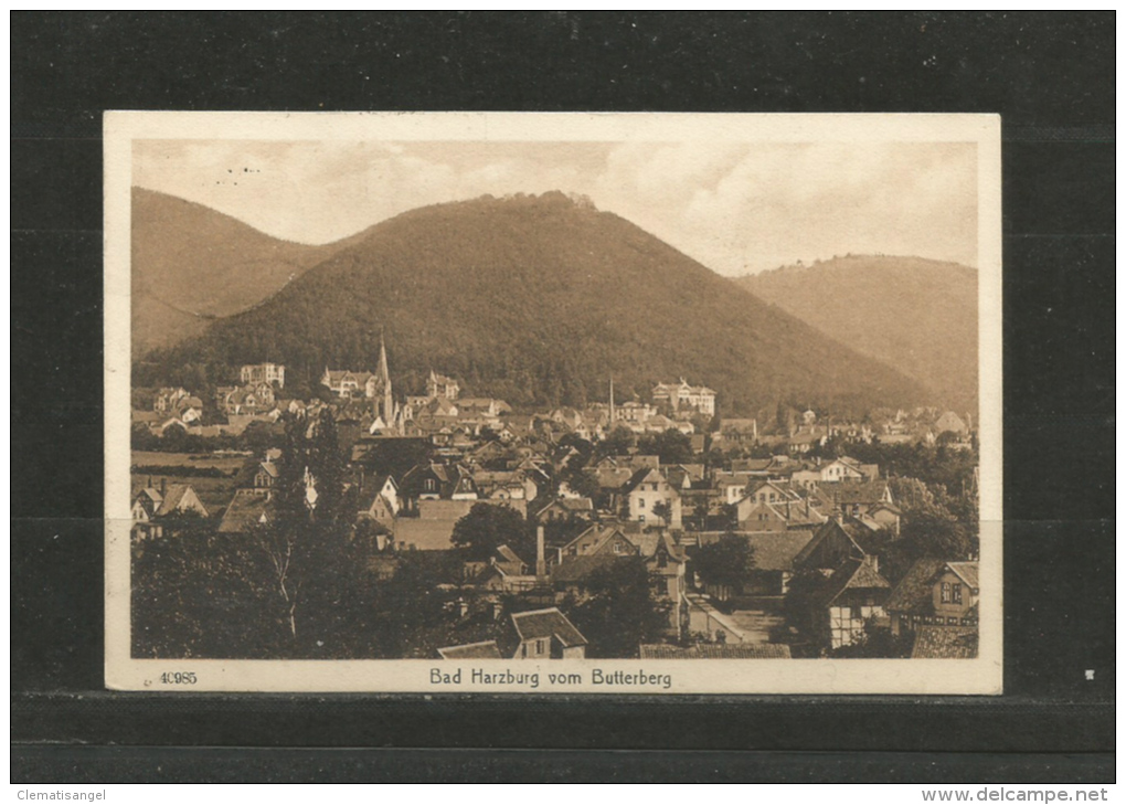 TOP!! BAD HARZBURG VOM BUTTERBERG * 1924 **!!X - Bad Harzburg