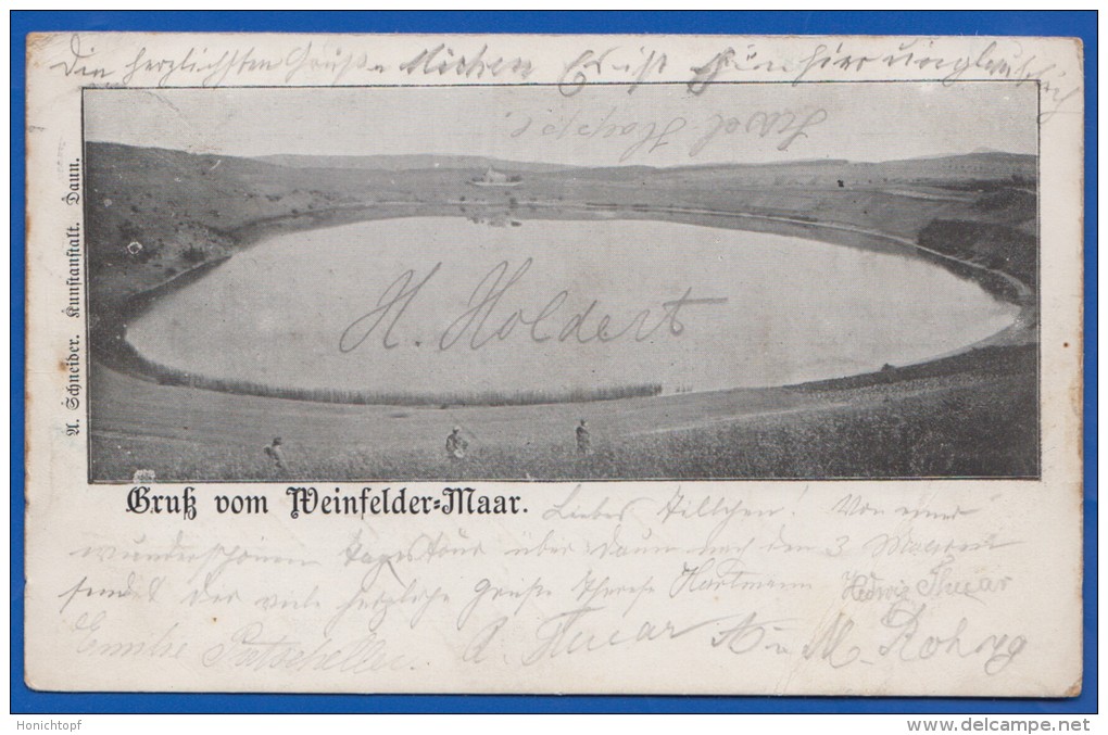 Deutschland; Weinfelder Maar Daun; 1903 - Daun